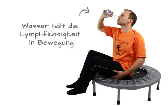 Wasser Lymphflüssigkeit